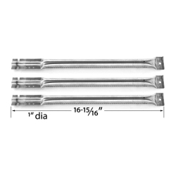 GRILL PARTS ZONE Replacement Burner for Char Broil, Charmglow, Costco Kirkland, Jenn Air, Member's Mark & Nexgrill Models - 3Pk