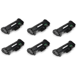 PRINTER SOLUTION Brand New Compatible 6 Pack Samsung Mlt-D118L Toner Cartridge In Black