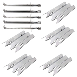 GRILL PARTS ZONE Repair Kit for Vermont Castings Vc30, Vc3505, Vc500 Gas Grill Stainless Steel Burner And Heat Plate-5Pk