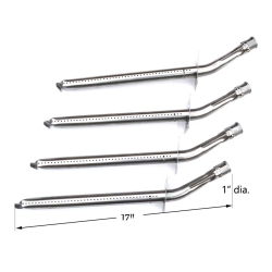 GRILL PARTS ZONE Grill Burner for Vermont Castings And Jenn Air Ja461, Ja461P Gas Barbecue Grills, 17 Inch, 4-Pack