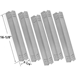 GRILL PARTS ZONE Replacement Heat Plate for Kitchen Aid 720-0336D, 720-0709C, 720-0733A, Jenn-Air, Nexgrill, Costco Gas Models - 5Pk