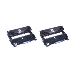 PRINTER SOLUTION Brand New Compatible 2 Pack Brother Dr420 Drum Unit In Black