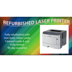 LEXMARK Refurbished (Good) Ms415Dn Ms415 Laser Printer 35S0260 USB Connection, Network Duplex, With Existing Toner