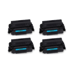 PRINTER SOLUTION Compatible 4 Pack HP 87X (Cf287X) Toner Cartridge In Black