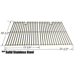 GRILL PARTS ZONE Stainless Cooking Grates for Master Chef G45301, G45302, G45303, G45304, G45306, G45306Lp, G45307, G45307N Gas Models