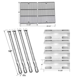 GRILL PARTS ZONE Ducane 4100, 30501013, 30500094, 30500047, Ducane Affinity 4200, Ducane 4400 Gas Grill Replacement Kit