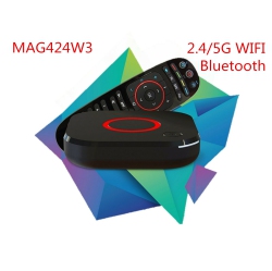 INFOMIR 2020 Genuine Mag424W3 Iptv Ott Set Top Box Tv Stb Wifi Bluetooth Updated Mag322W1 Mag324W2 With Free Lixsuntek ® Cable