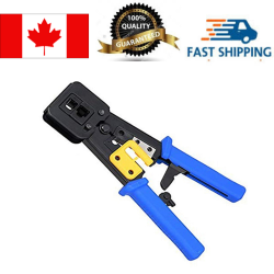 EGALAXY No.1 Ez Rj45 Crimping Tool, Ez Tool for Rj45, Ez Crimping Tool for Cat5, Cat6