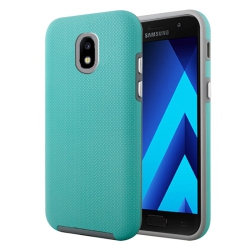 CSMART 【】 Slim Fitted Hybrid Hard PC Shell Shockproof Scratch Resistant Case Cover for Samsung Galaxy J3 2018 In Mint