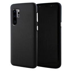 CSMART 【】 Slim Fitted Hybrid Hard PC Shell Shockproof Scratch Resistant Case Cover for Samsung Galaxy Note 10 In Black