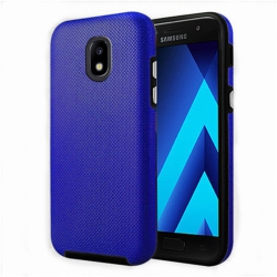 CSMART 【】 Slim Fitted Hybrid Hard PC Shell Shockproof Scratch Resistant Case Cover for Samsung Galaxy J3 2018 In Navy