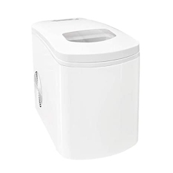 ANGEL CANADA Countertop Portable Compact Ice Maker Ice Cube Machine, for Home Office Party, Boat Rv In White