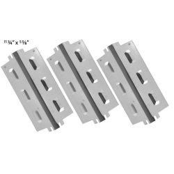 GRILL PARTS ZONE Heat Shield for Charbroil 463453206, 463453305, 463453306, 463453805, Thermos & Uberhaus 780-0001A Models - 3Pk