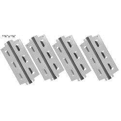 GRILL PARTS ZONE Heat Shield for Charbroil 463454005, 463454205, 463460206, 463460406, Thermos & Uberhaus 780-0001A Models - 4Pk