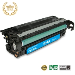 ULTRA TONER Superior HP 504A (Ce251A) Toner Cartridge Premium Quality！ In Cyan