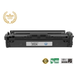 ULTRA TONER Superior HP 202A (Cf501A) Toner Cartridge Premium Quality！ In Cyan