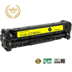 ULTRA TONER Superior HP 312A (Cf382A) Toner Cartridge Premium Quality！ In Yellow