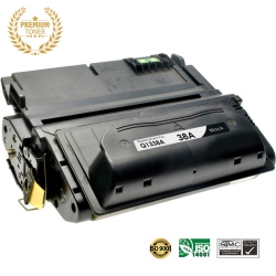 ULTRA TONER Superior HP 38A (Q1338A) Toner Cartridge Premium Quality！ In Black