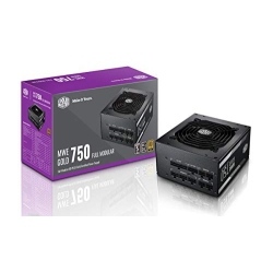 COOLER MASTER Mpy-7501-Afaag-Us Mwe 750 Full Modular, 80+ Certified 750W Power Supply, 5 Year Warranty In Gold