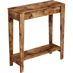 SAFDIE & CO. Console Table 31L Reclaimed Wood 1 Shelf In Brown