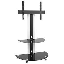 TygerClaw 55" TV Cart - Black