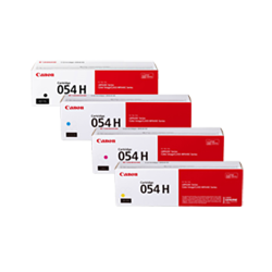 CANON 054 High Yield Laser Toner Cartridge Set Black Cyan Magenta In Yellow