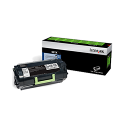 LEXMARK IBM Lexmark / Ibm 52D1X00 Laser Toner Cartridge In Black