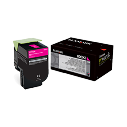 LEXMARK IBM Lexmark / Ibm 80C1Hm0 Laser Toner Cartridge High Yield In Magenta