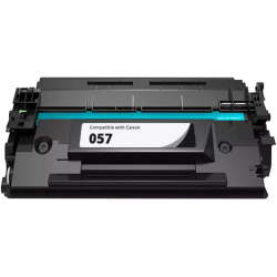 ZOOMTONER Compatible Canon 3009C001 (057) Laser Toner Cartridge In Black