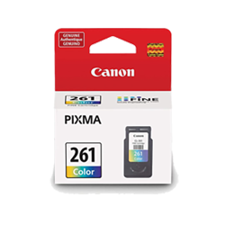 CANON 3725C001 (261) Tri-Color Ink / Inkjet Cartridge