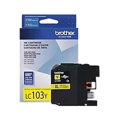 BROTHER Lc103Y Ink / Inkjet Cartridge High Yield In Yellow