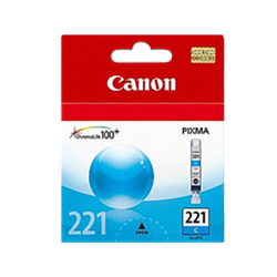 CANON Cli221C Ink / Inkjet Cartridge In Cyan