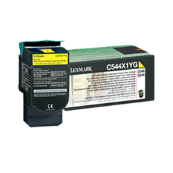 LEXMARK IBM Lexmark / Ibm C544X1Yg High Yield Laser Toner Cartridge In Yellow
