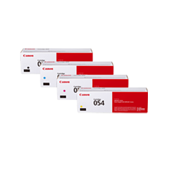 CANON 054 Laser Toner Cartridge Set Black Cyan Magenta In Yellow