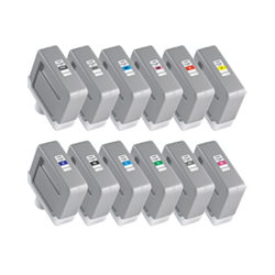 CANON Pfi-306 Ink / Inkjet Cartridge Set Black Cyan Magenta Light Cyan Photo Magenta Matte Black Gr In Yellow