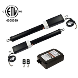 ALEKO Fully Metal Dual Swing Gate Opener Gate Operator Solar Power Compatible Gg900-U-Nor