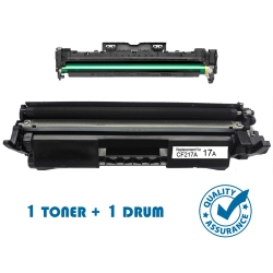 PRINTER PRO HP 17A (Cf217A)/ 19A(Cf219A) Toner Cartridge With Drum Unit for HP Printer Mfp M130 M102 Series In Black