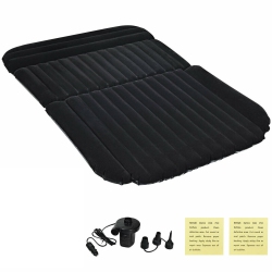 GYMAX Inflatable Suv Air Backseat Mattress Flocking Travel Pad W/pump Camping Outdoor