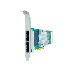 AXIOM MEMORY 1000Mbs Quad Rj45 PCie X4 E1G44Ht-Ax (E1G44Ht-Ax)