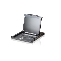 ATEN 17" Single Rail Lcd Console - (Cl1000M)