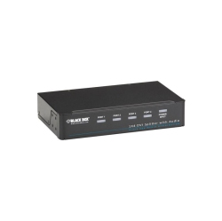 BLACK BOX Box 1 X 4 Dvi-D Splitter Withaudio And HDcp (Avsp-Dvi1X4)