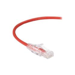 BLACK BOX Slim-Net Cat6A Cable 3 Feet (C6Apc28-Rd-03) In Red