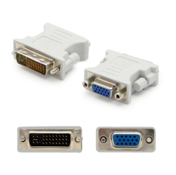 HP Dvi to VGA M/f Adapter (Dvii2VGAw) In White