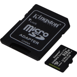 KINGSTON Sdcs2 Canvas Select Plus Microsd Card With Android A1 Performance Class (Sdcs2/512GB)