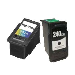 ZOOMTONER Compatible Canon Pg240Xxl / Cl241Xl Extra Ink / Inkjet Combo Extra High Yield High Yield Color Pack In Black