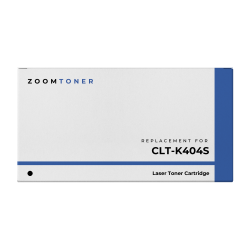 ZOOMTONER Compatible Samsung Clt-K404S Laser Toner Cartridge In Black