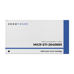 ZOOMTONER Compatible Micr Sti-204069X (for Checks) Laser Toner Cartridge