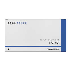 ZOOMTONER Compatible Brother PC401 Thermal Transfer Ribbon Cartridge