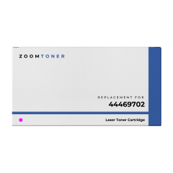 ZOOMTONER Compatible Okidata 44469702 (Type C17) Laser Toner Cartridge In Magenta