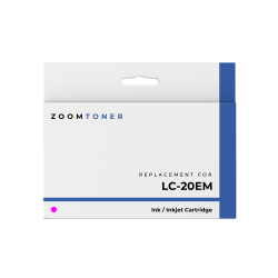 ZOOMTONER Compatible Brother Lc20Em Super High Yield Ink / Inkjet Cartridge (Xxl Series) In Magenta